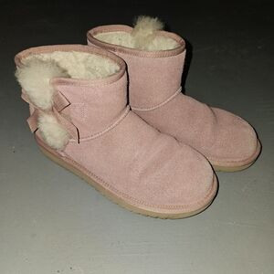 Koolaburra Pink Suede Winter Boots